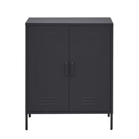 Buffet Sideboard Locker Metal Storage Cabinet - SWEETHEART Charcoal