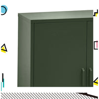 Buffet Sideboard Locker Metal Storage Cabinet - SWEETHEART Green