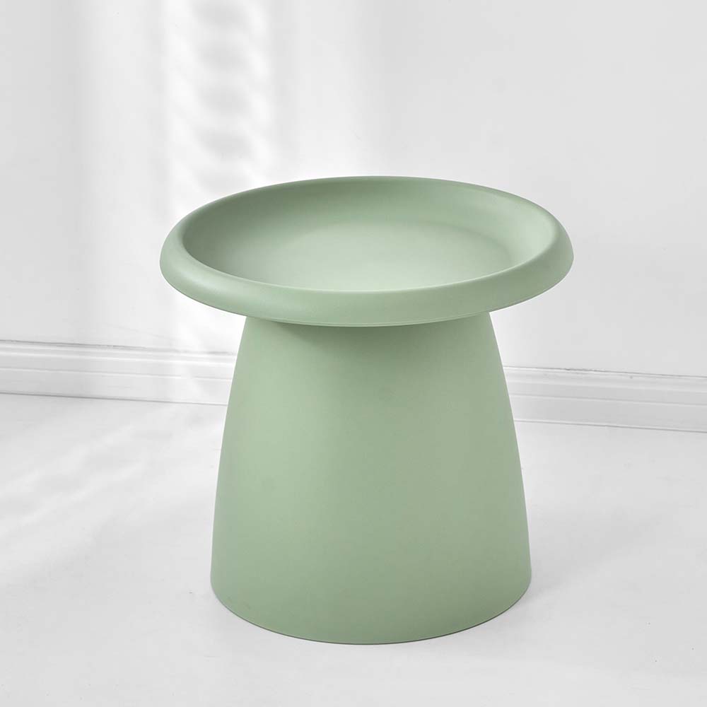 Coffee Table Mushroom Nordic Round Small Side Table 50CM Green