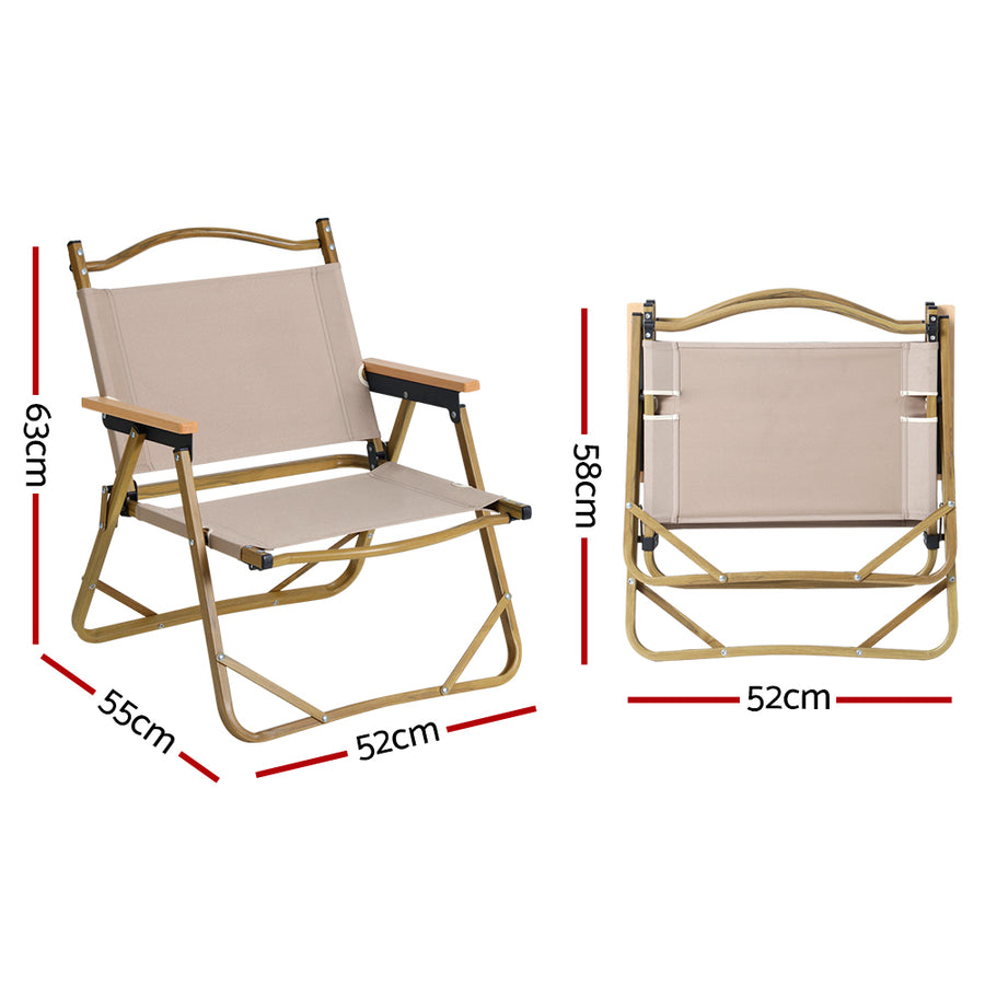 Outdoor Camping Chairs Portable Folding Beach Chair Aluminium Furniture