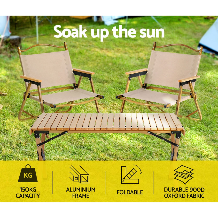 Outdoor Camping Chairs Portable Folding Beach Chair Aluminium Furniture