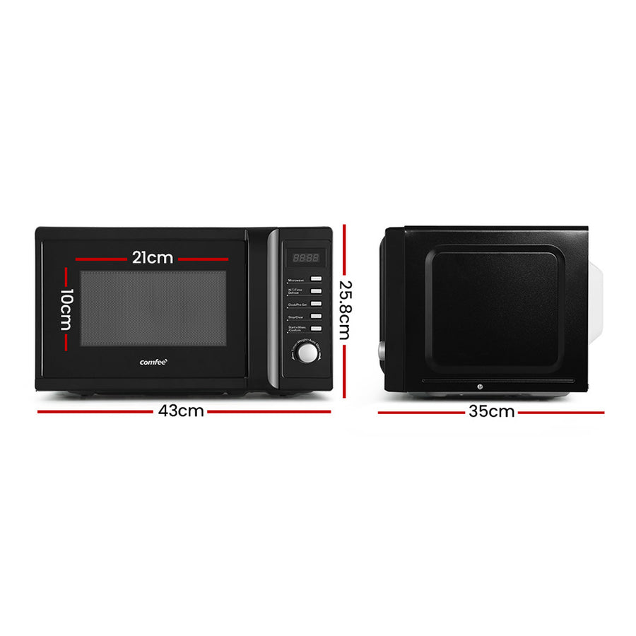 20L Microwave Oven 700W - Black