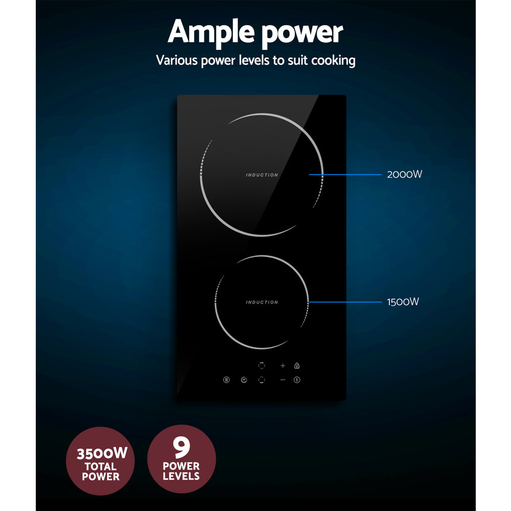 Induction Cooktop 30cm Ceramic Glass