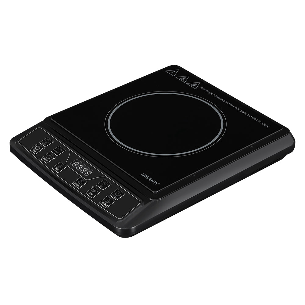 Electric Induction Cooktop Portable Cook Top Ceramic Kitchen Hot Plate