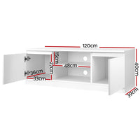 TV Entertainment Unit - White