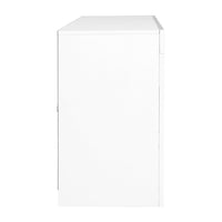 TV Cabinet Entertainment Unit Stand RGB LED Gloss Drawers 160cm White