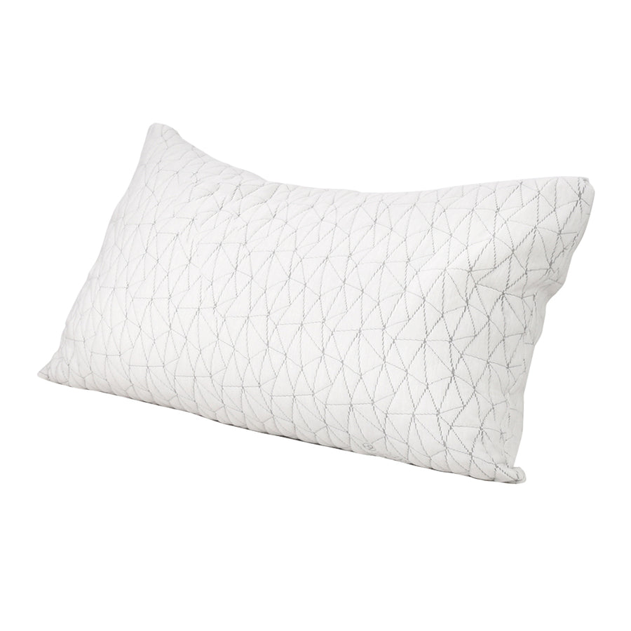 Set of 2 Rayon King Memory Foam Pillow