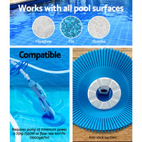 Swimming Pool Cleaner Floor Climb Wall Automatic Vacuum 10M Hose