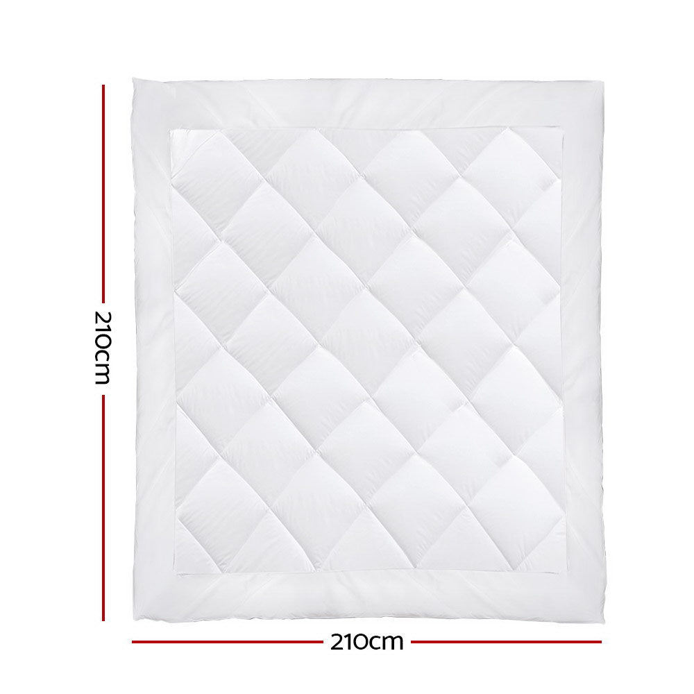 Queen Size 400GSM Microfibre Bamboo Microfiber Quilt