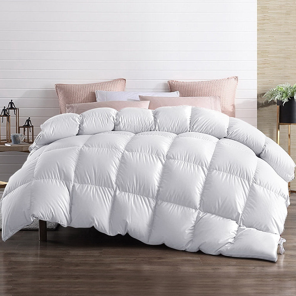 Bedding Queen Size 700GSM Goose Down Feather Quilt