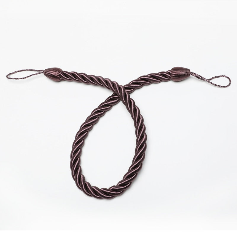 Rope Curtain Tiebacks (Pair)