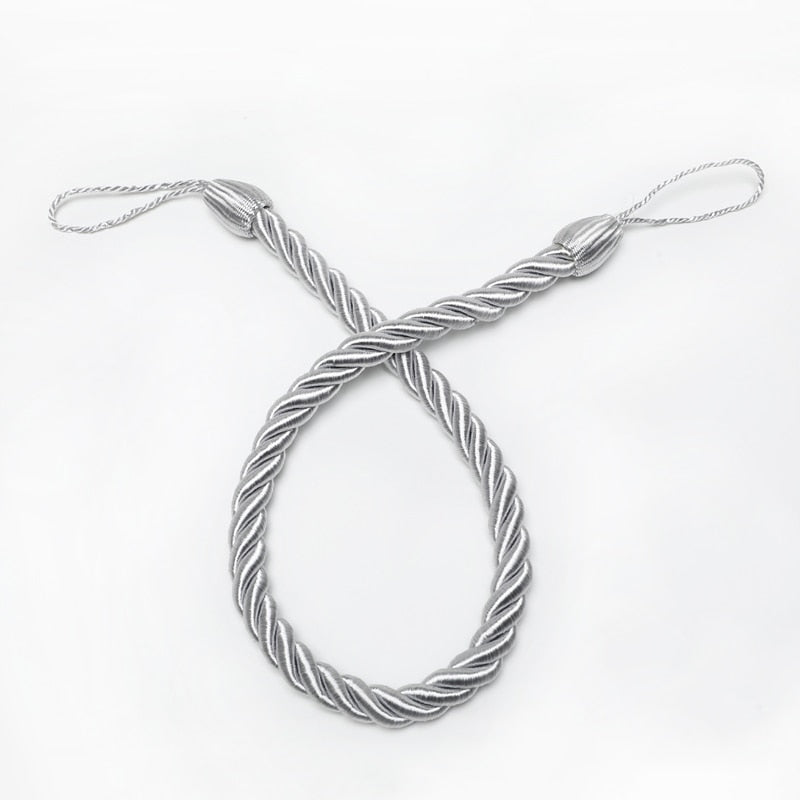 Rope Curtain Tiebacks (Pair)