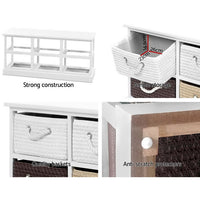 Storage Bench / Shoe Organizer - 6 Drawers