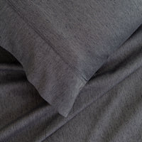 Royal Comfort 3000 Thread Count Bamboo Cooling Sheet Set - Queen - Charcoal