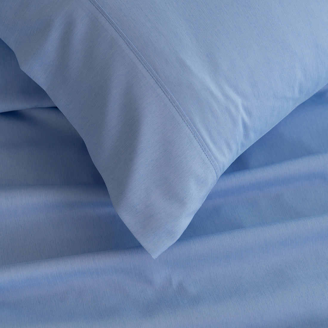 Royal Comfort 3000 Thread Count Bamboo Cooling Sheet Set - King - Light Blue