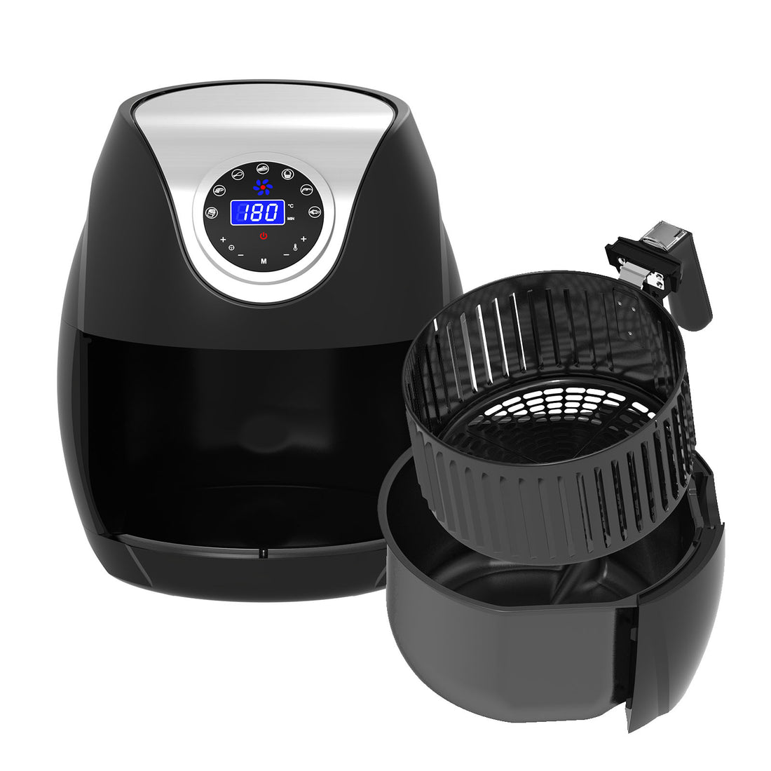 7 Litre Digital Air Fryer LED Display