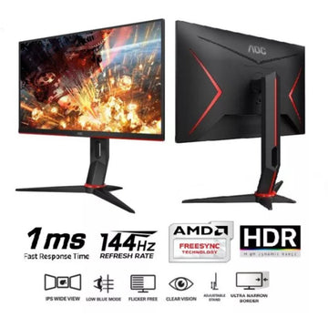 23.8' 1ms 144Hz Full HD 1920x1080 Free-Sync Premium IPS Monitor