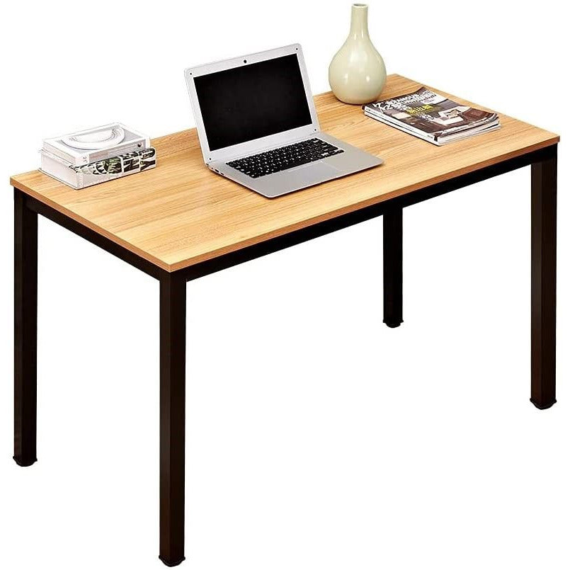 Sturdy and Heavy Duty Foldable Office Computer Desk (Teak, 120cm)