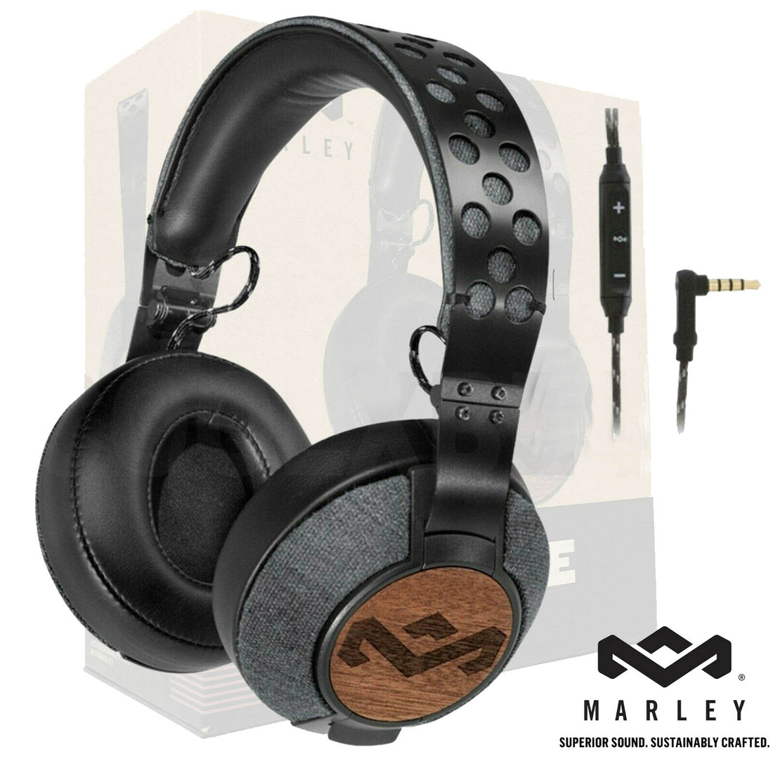 Liberate XL Premium Over-Ear Headphones Wired
