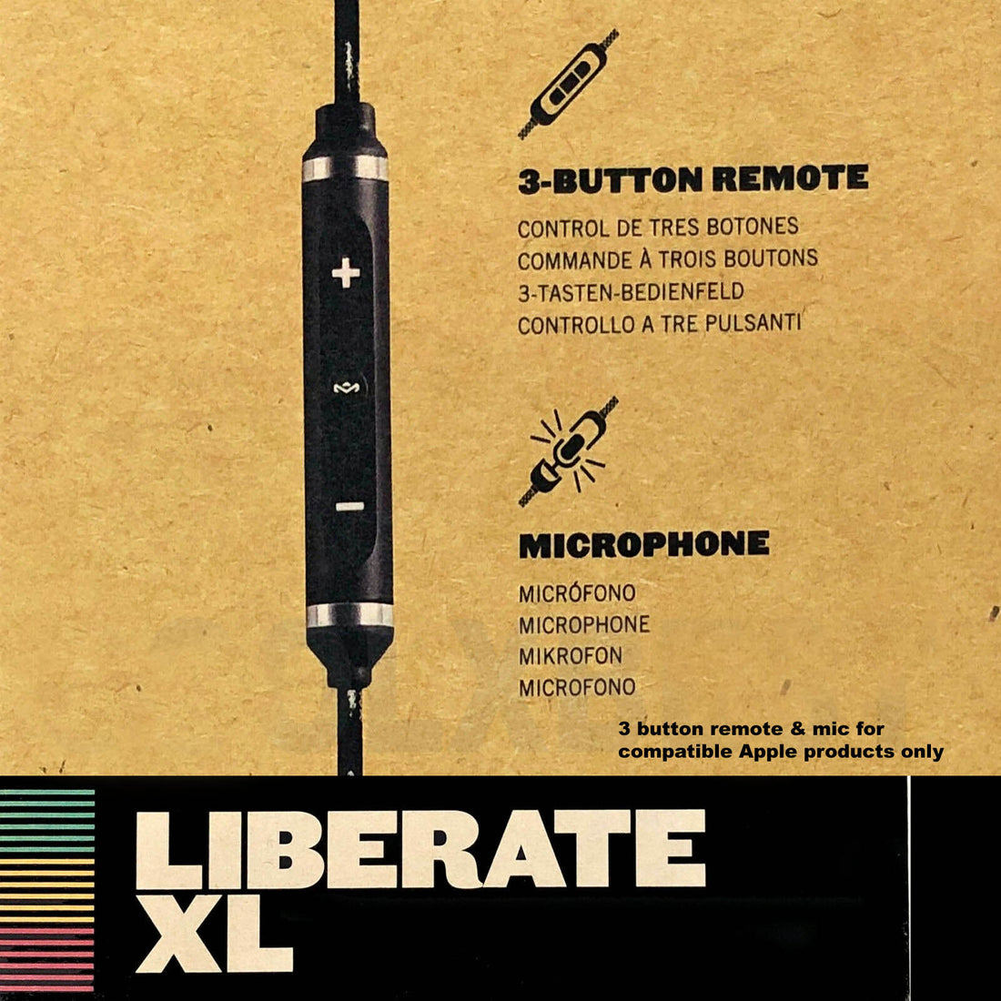 Liberate XL Premium Over-Ear Headphones Wired