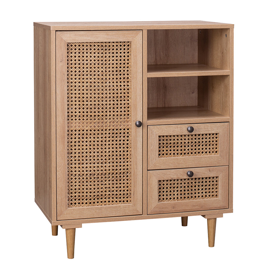 Natura Rattan Buffet Sideboard Storage Cabinet Hallway Table With Drawers