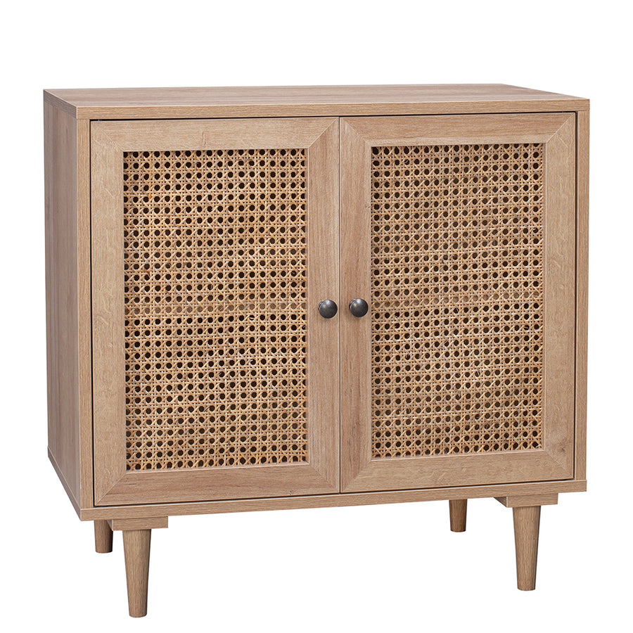 Natura Rattan Buffet Sideboard Storage Cabinet Hallway Table With 2 Doors