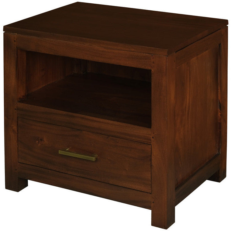 Paris 1 Drawer Lamp Table (Mahogany)