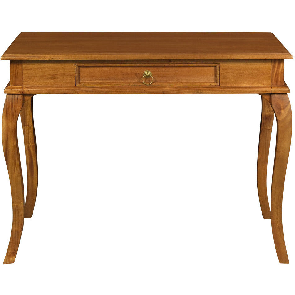 Queen Ann 1 Drawer Sofa Table (Light Pecan)