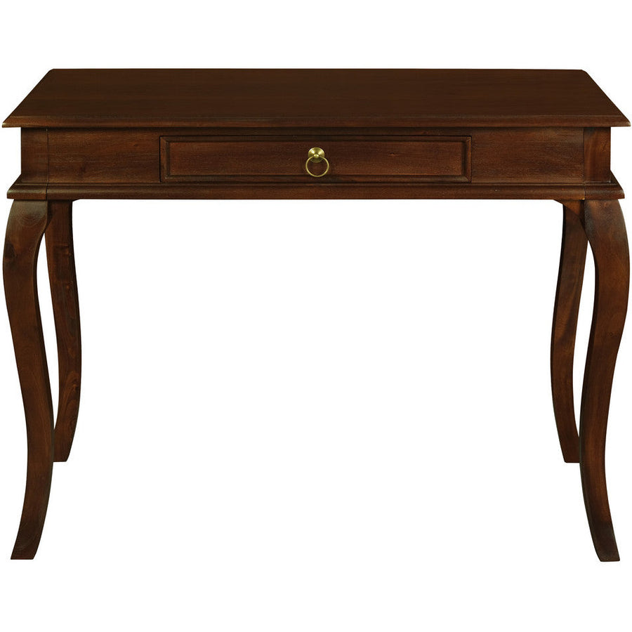 Queen Ann 1 Drawer Sofa Table (Mahogany)