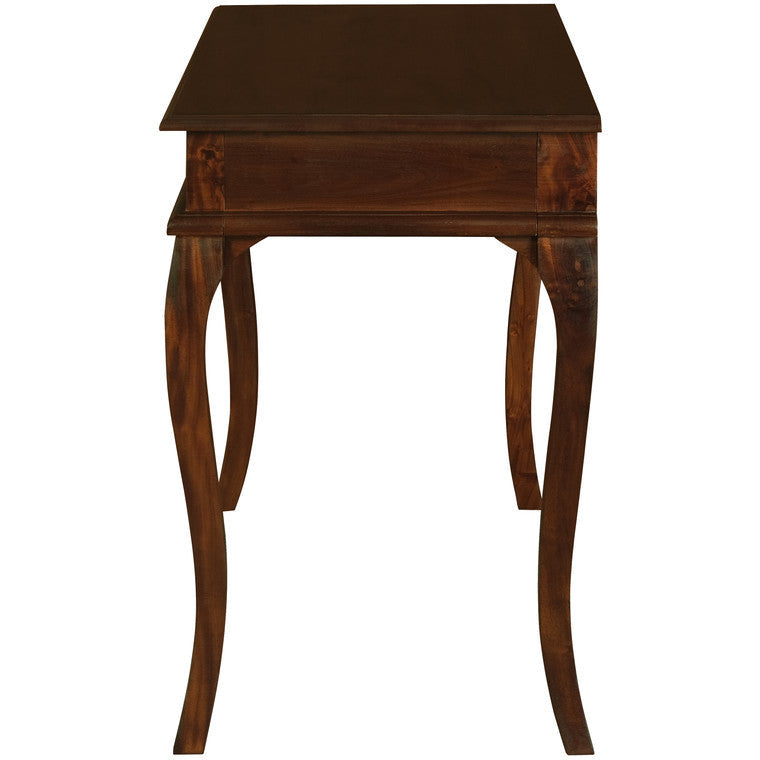 Queen Ann 1 Drawer Sofa Table (Mahogany)