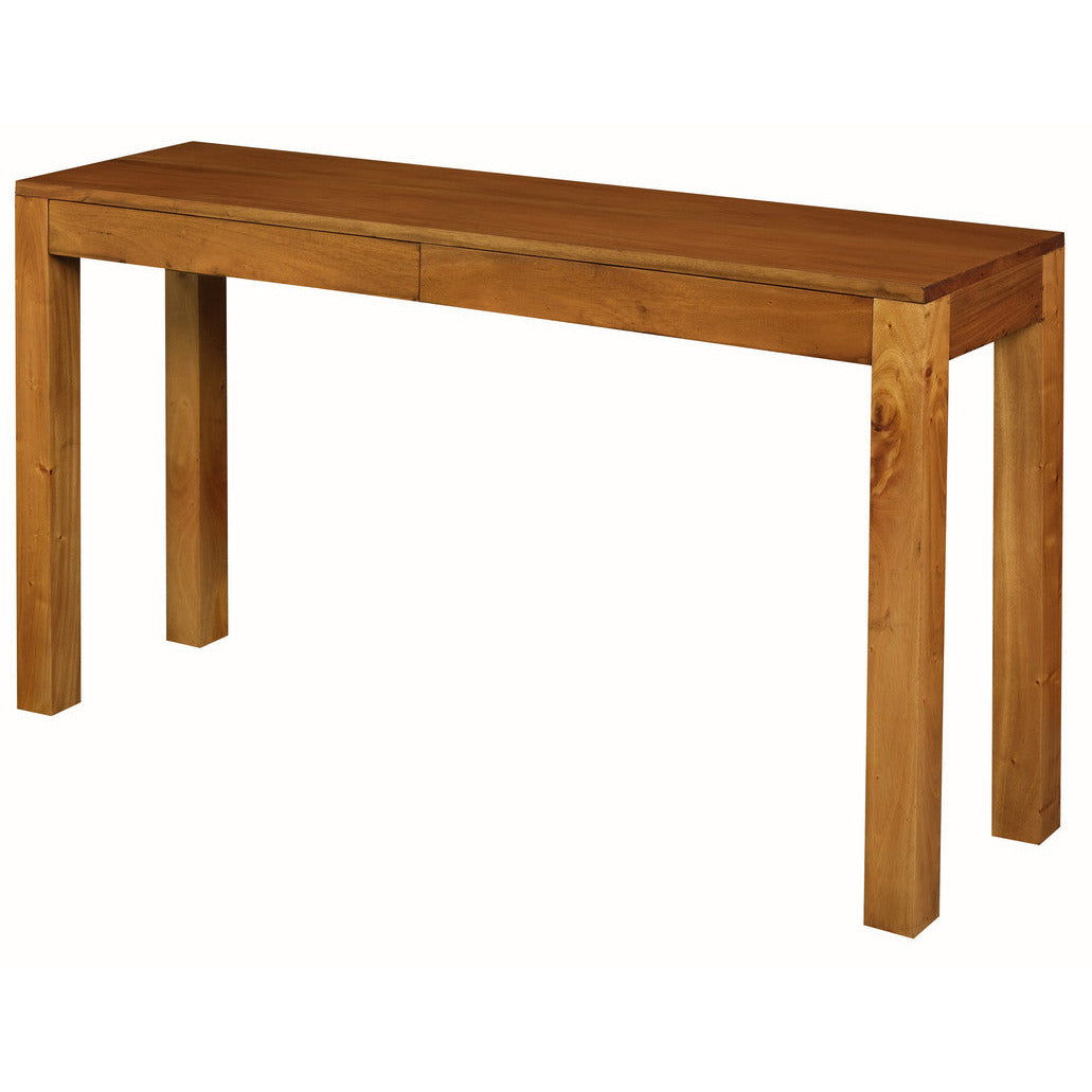 Amsterdam 2 Drawer Sofa Table (Light Pecan)