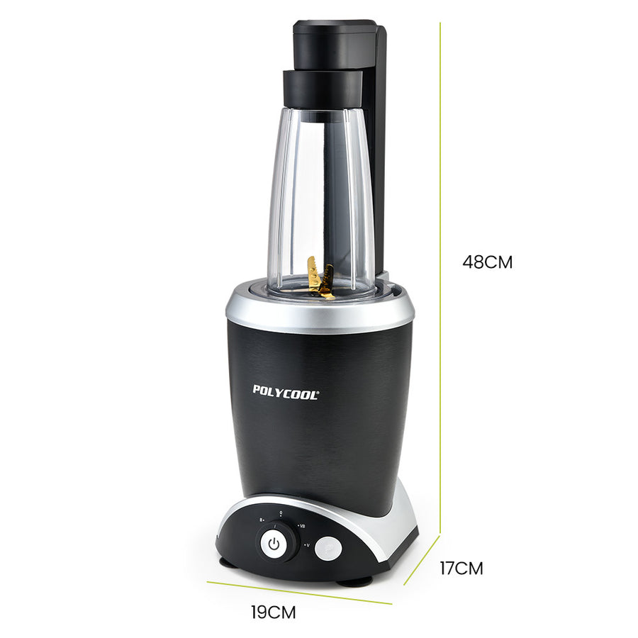 1000W 2in1 Vacuum Blender, 700ml Capacity, Removable Sealing Arm