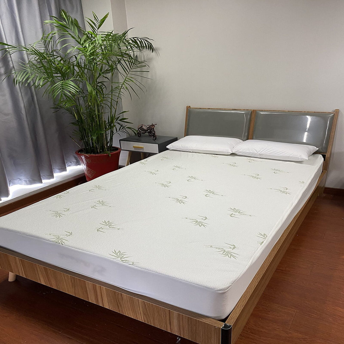 Gominimo Bamboo Jacquard Mattress Protector Single GO-MP-117-TC