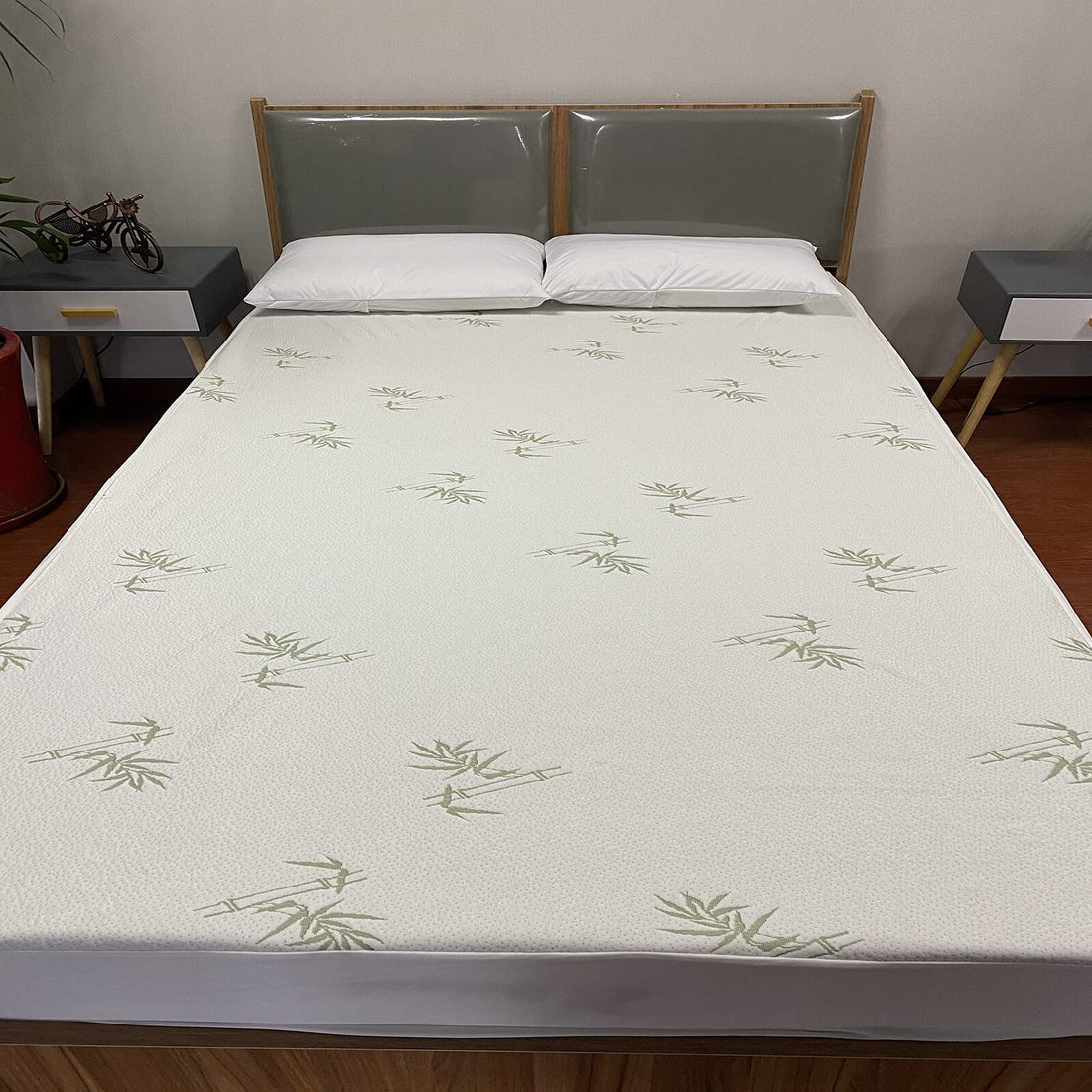 Gominimo Bamboo Jacquard Mattress Protector Queen GO-MP-119-TC