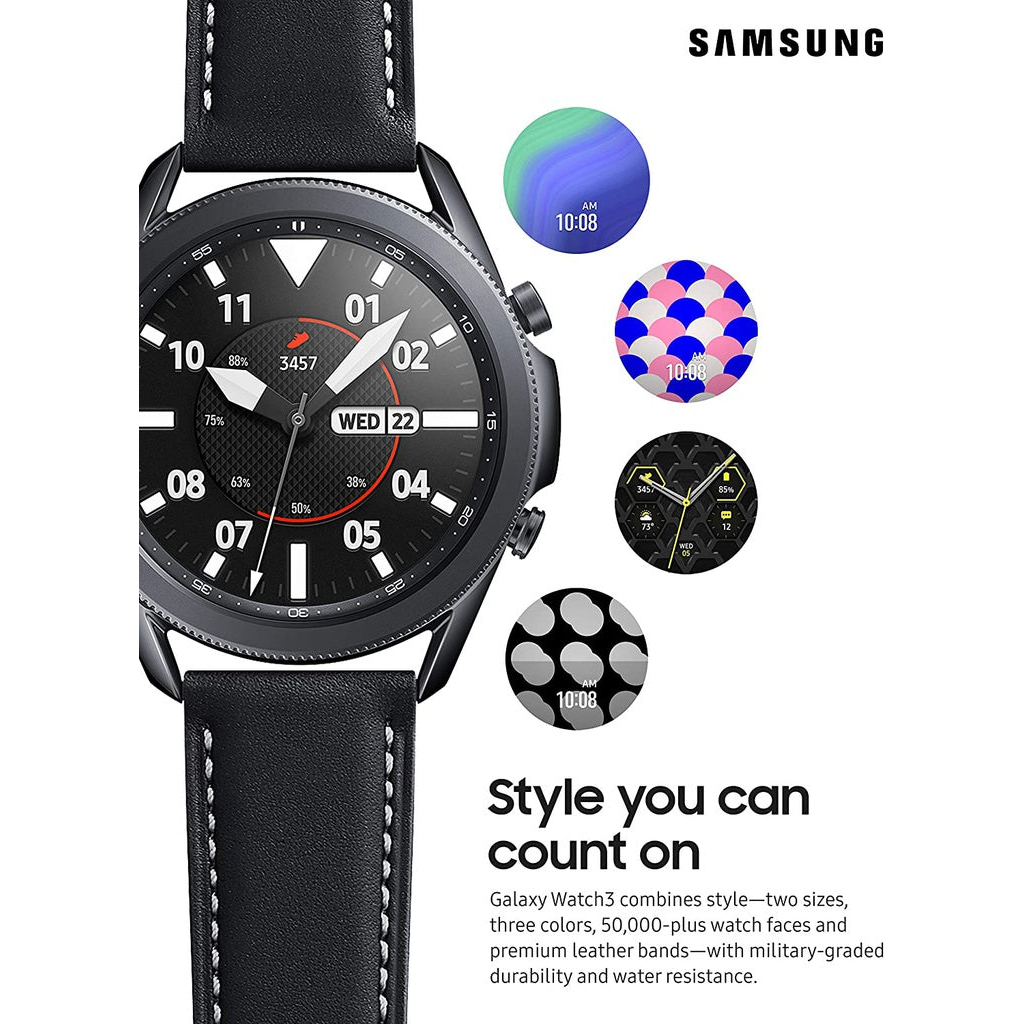 Galaxy Watch 3 45mm Bluetooth Mystic Black SM-R840NZKAMEA