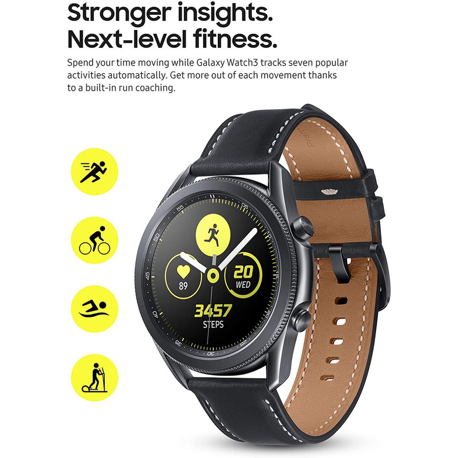 Galaxy Watch 3 45mm Bluetooth Mystic Black SM-R840NZKAMEA