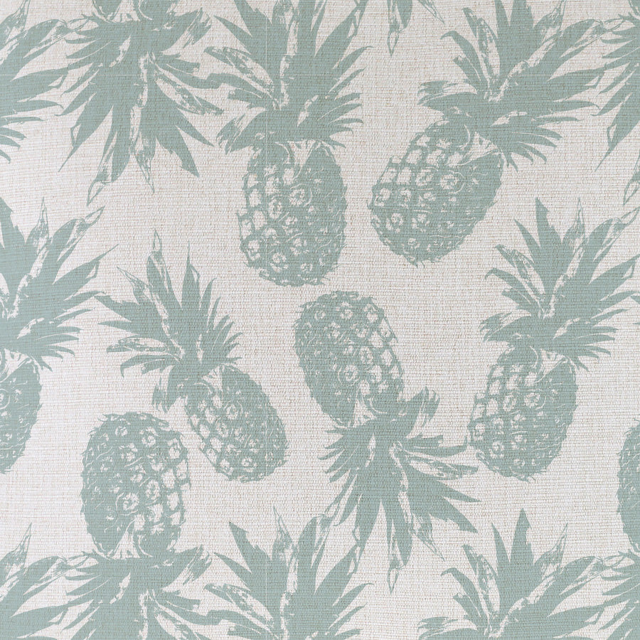 Cushion Cover With Piping Pineapples Seafoam 60cm x 60cm