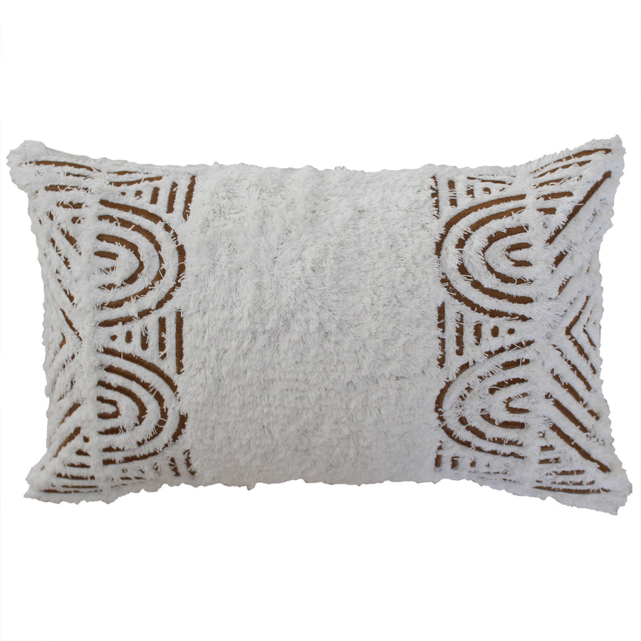 Cushion Cover Boho Textured Single Sided Africa 30cm x 50cm