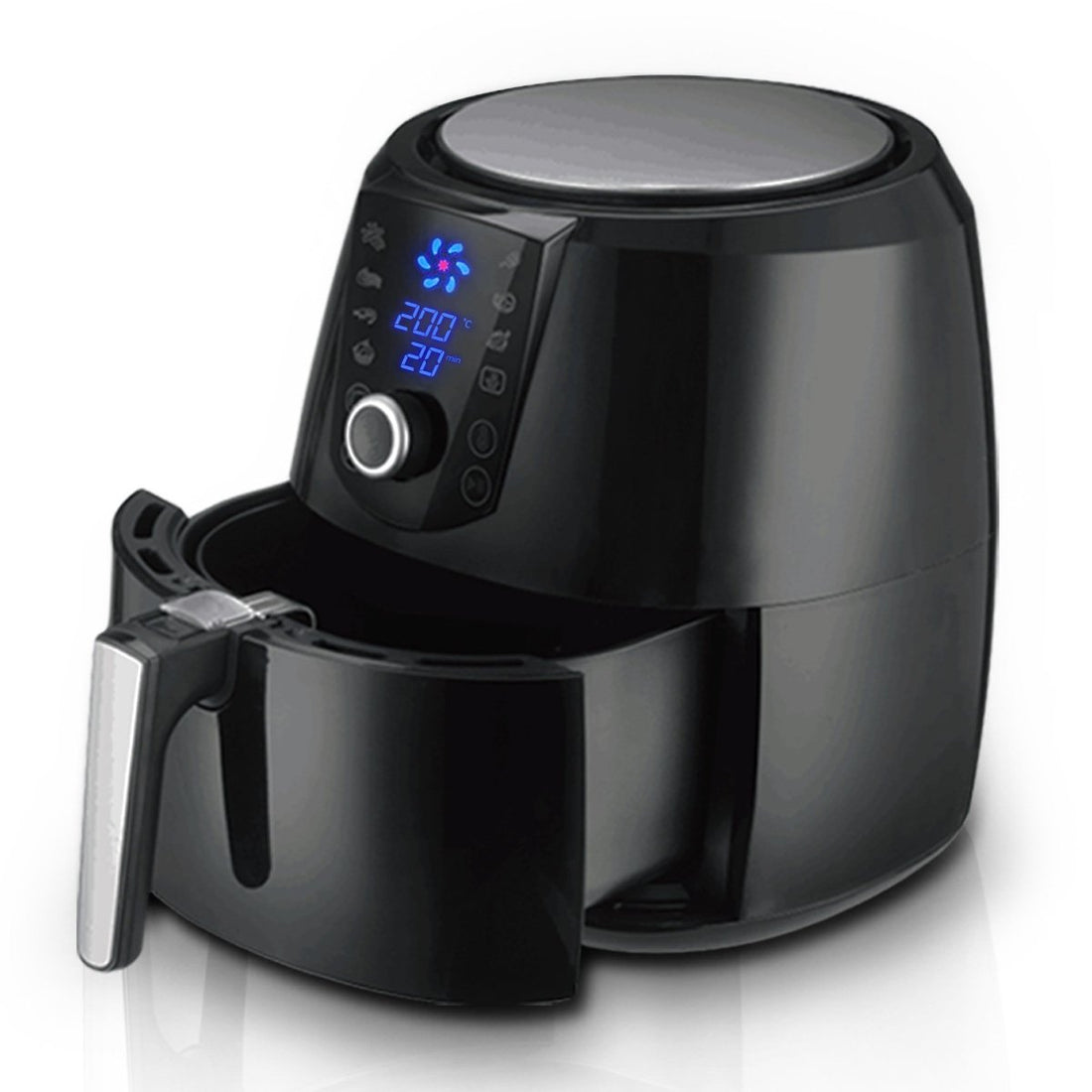 7.2l Electric Air Fryer - 1800w - Black