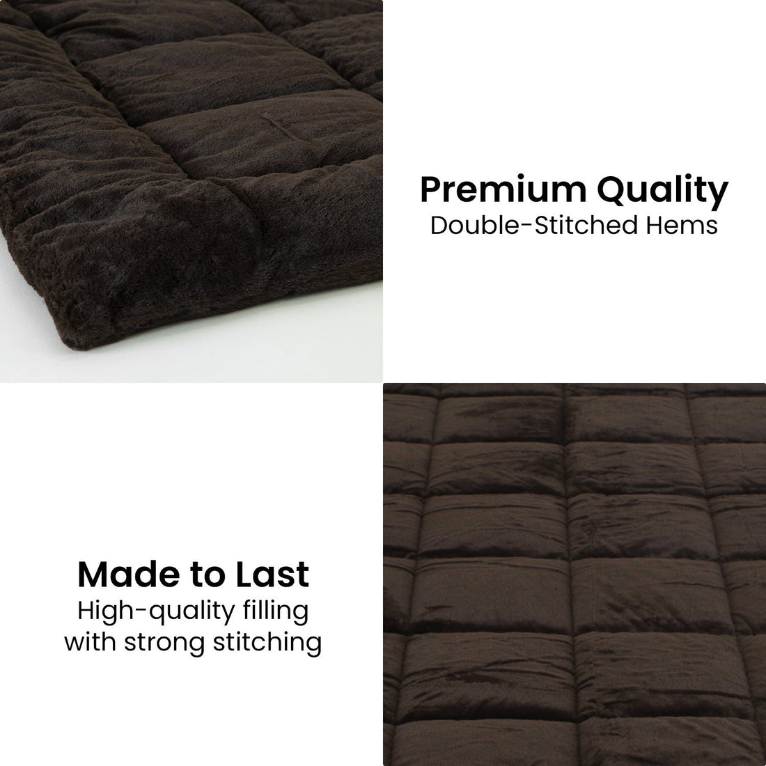 Faux Mink Comforter Quilt Duvet 500GSM - Queen