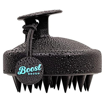 Shampoo Brush & Detangling Hair Brush (Black)