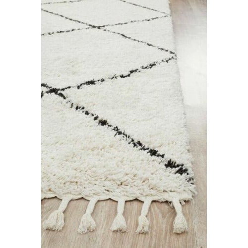 Shag Plush Lifestyle Diamond Rug 160 x 230 cm