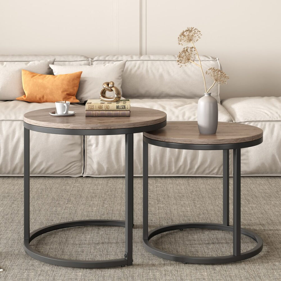 Stack Style Nesting Coffee Table