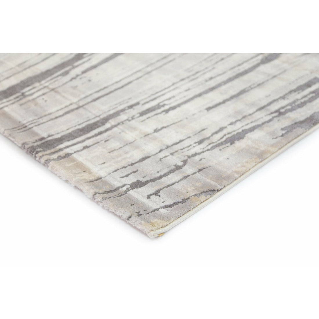 Alyssum Grey Beige Textured Swirl Rug 240x330 cm