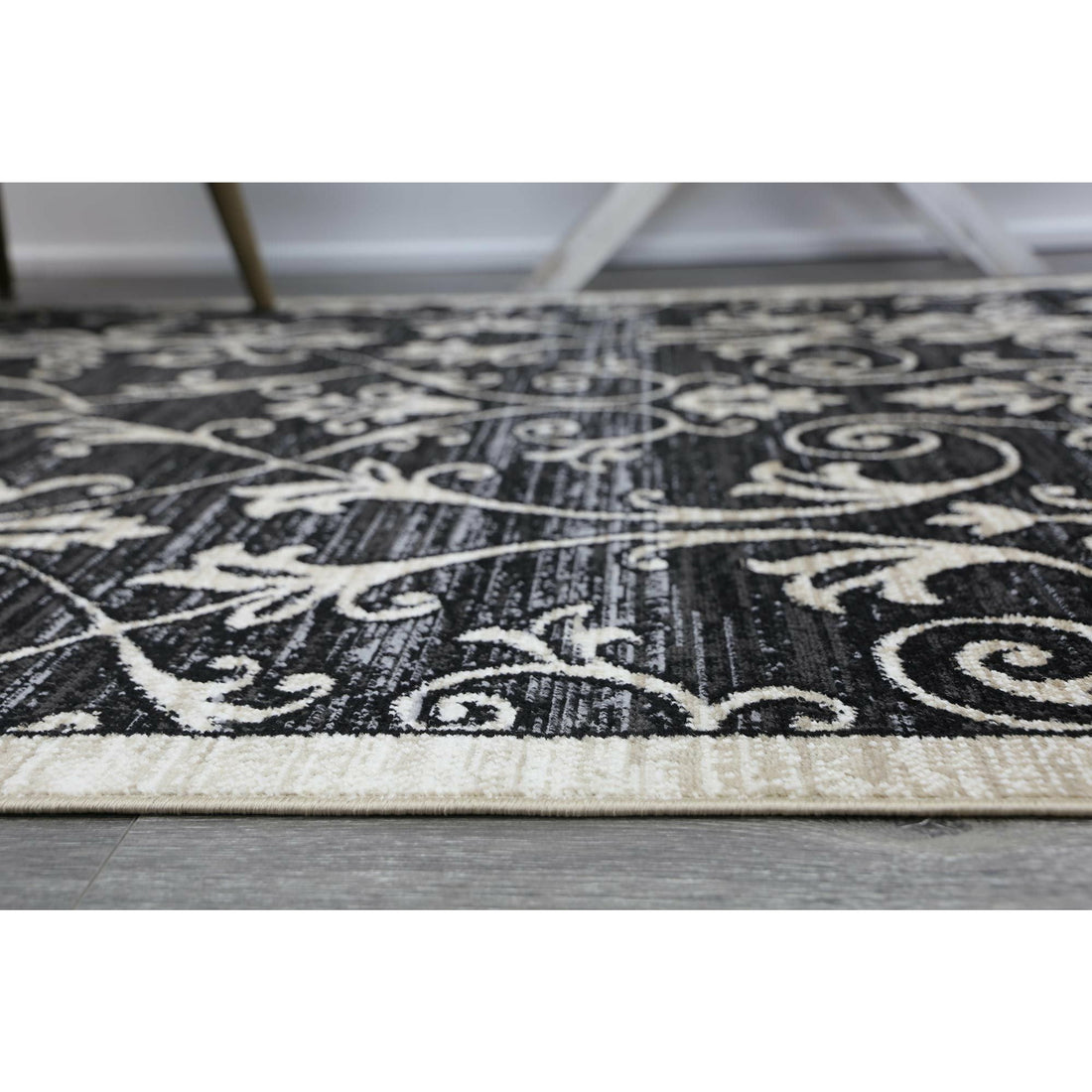 Arya Grey Beige Ikat Rug 160x220 cm