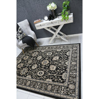 Arya Grey Oriental Rug 160x220 cm