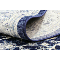 Arya Navy Blue Traditional Rug 160x220 cm