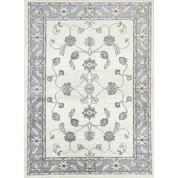 Arya Cream Grey Oriental Rug 200x290 cm