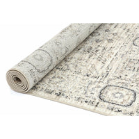 Arya Cream Grey Contemporary Rug 200x290 cm