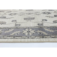 Arya Cream Grey Oriental Rug 240x330 cm